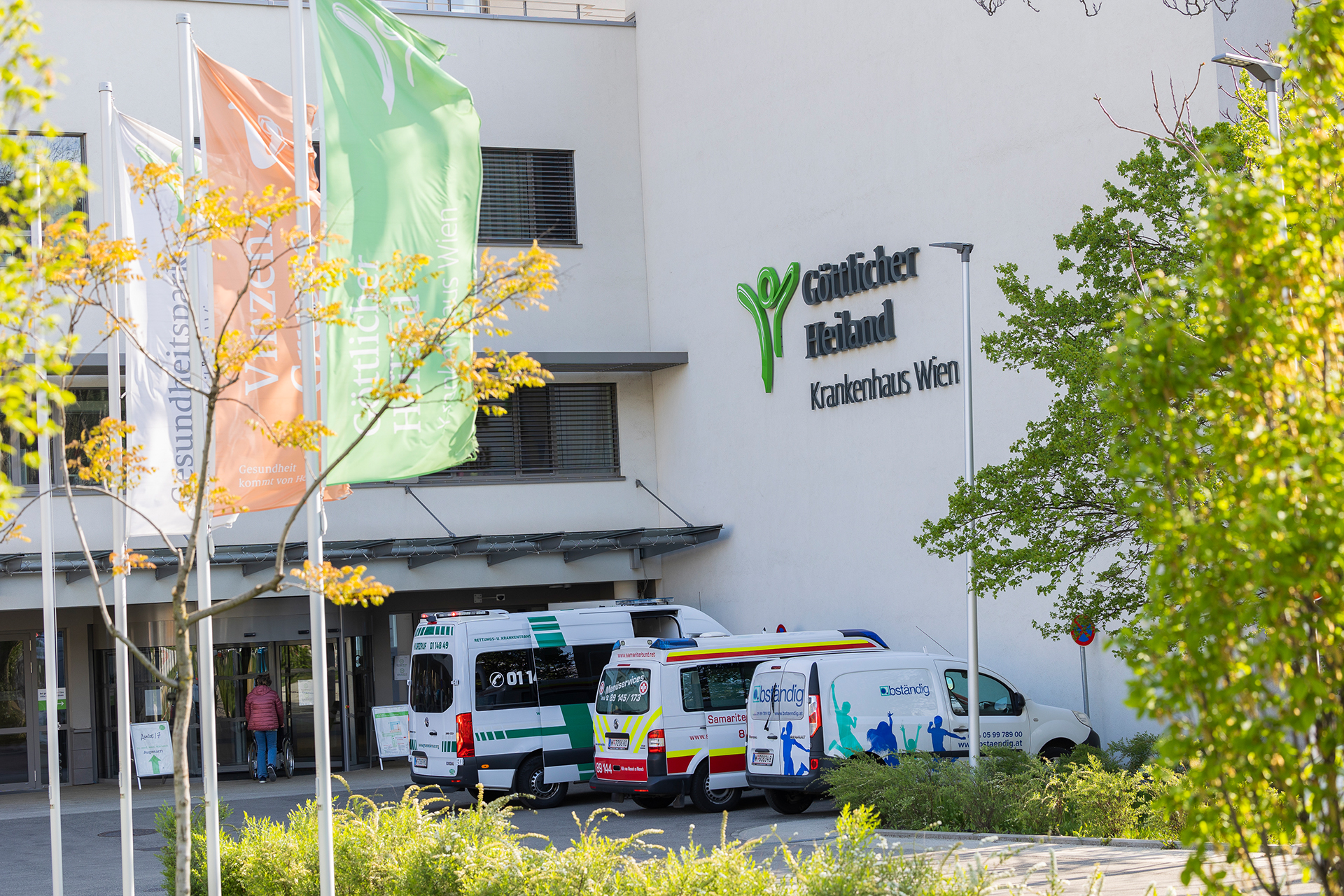Göttlicher Heiland Krankenhaus Haupteingang