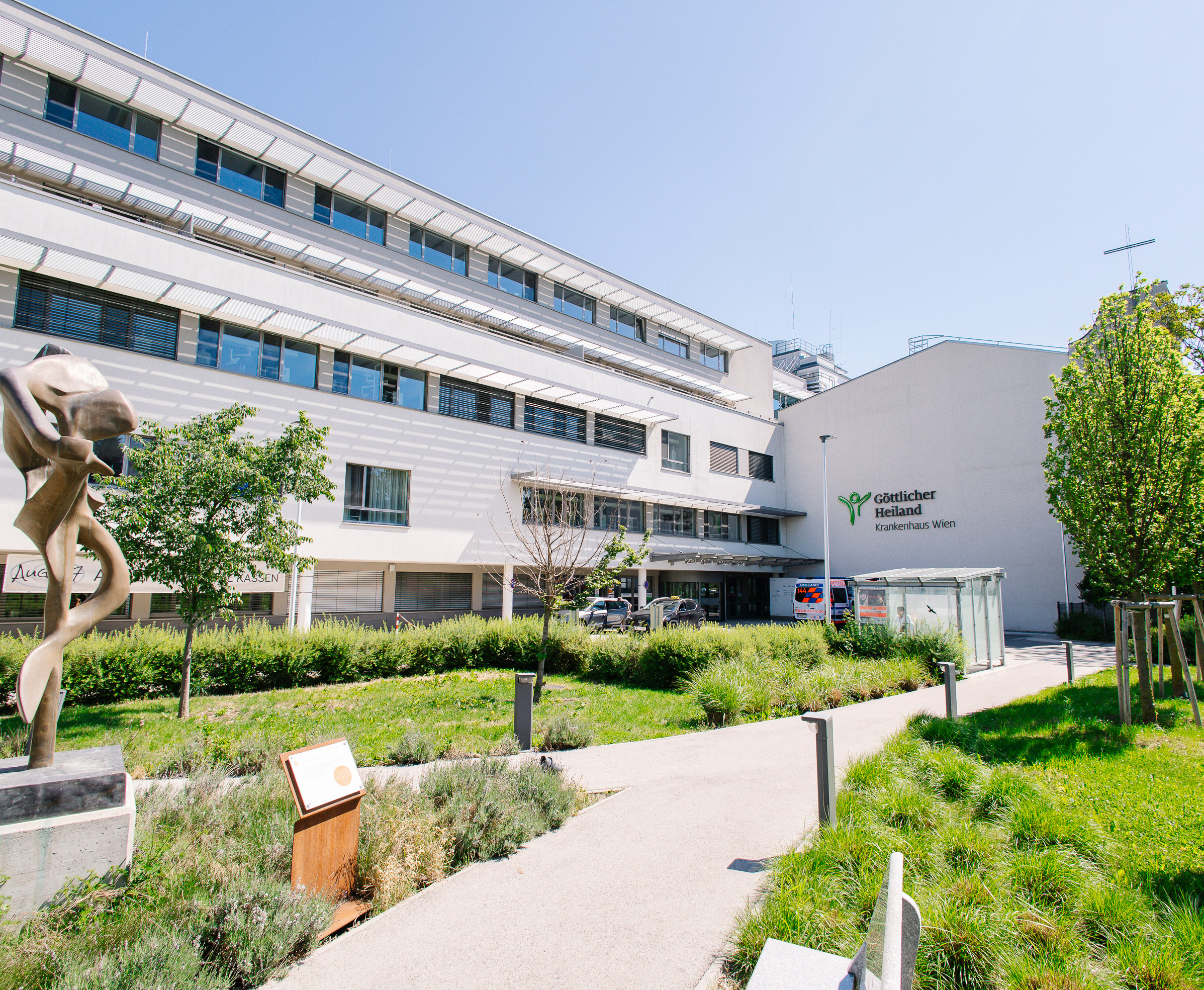 Außenansicht Krankenhaus